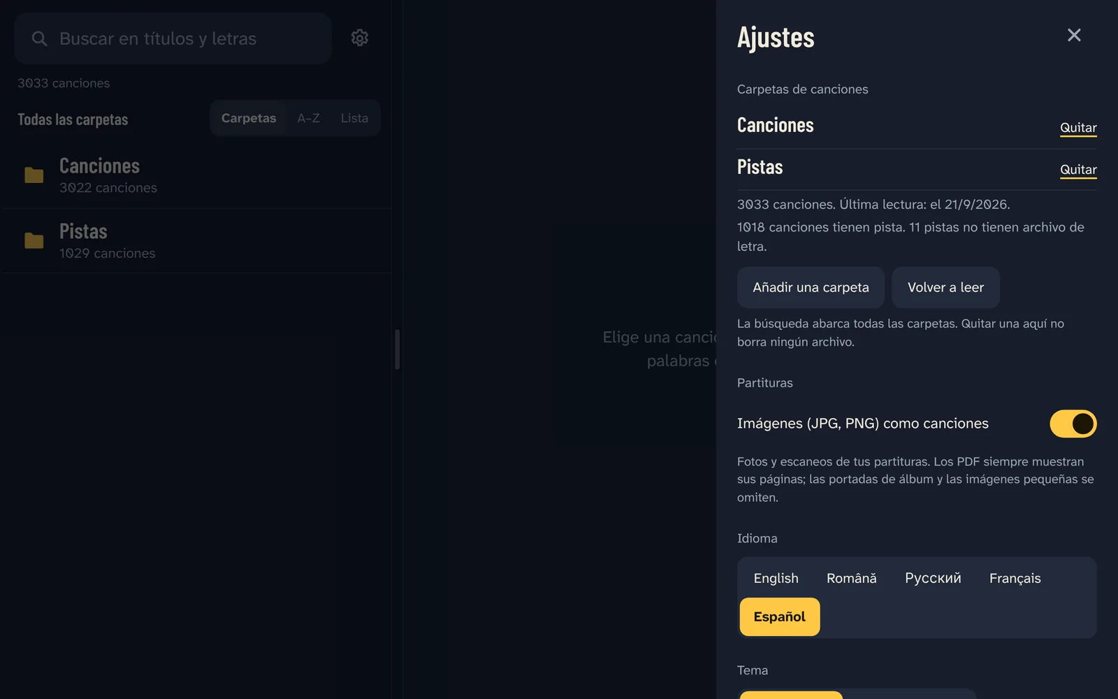 Ajustes